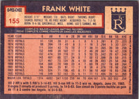 1984 O-Pee-Chee Frank White #155