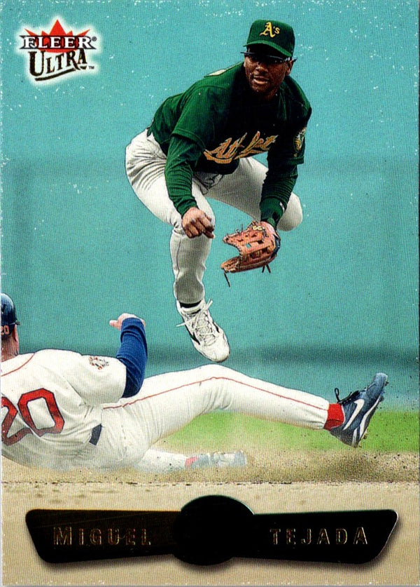 2002 Fleer Triple Crown Miguel Tejada #134