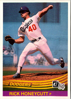 1982 Donruss Rick Honeycutt #494