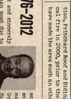 2012 Topps Allen & Ginter Murder in Willow Cove Price Laughton #NNO