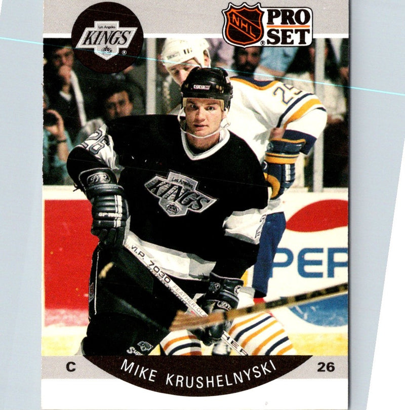 1986 Edmonton Oilers Postcards Mike Krushelnyski