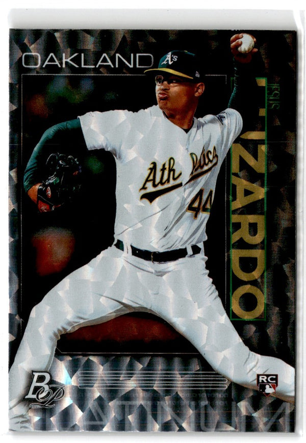 2020 Bowman Platinum Jesus Luzardo #51 Rookie