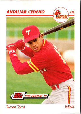 1991 Line Drive AAA Andujar Cedeno #606