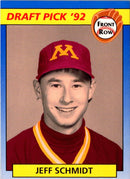 1992 Front Row Draft Picks Jeff Schmidt