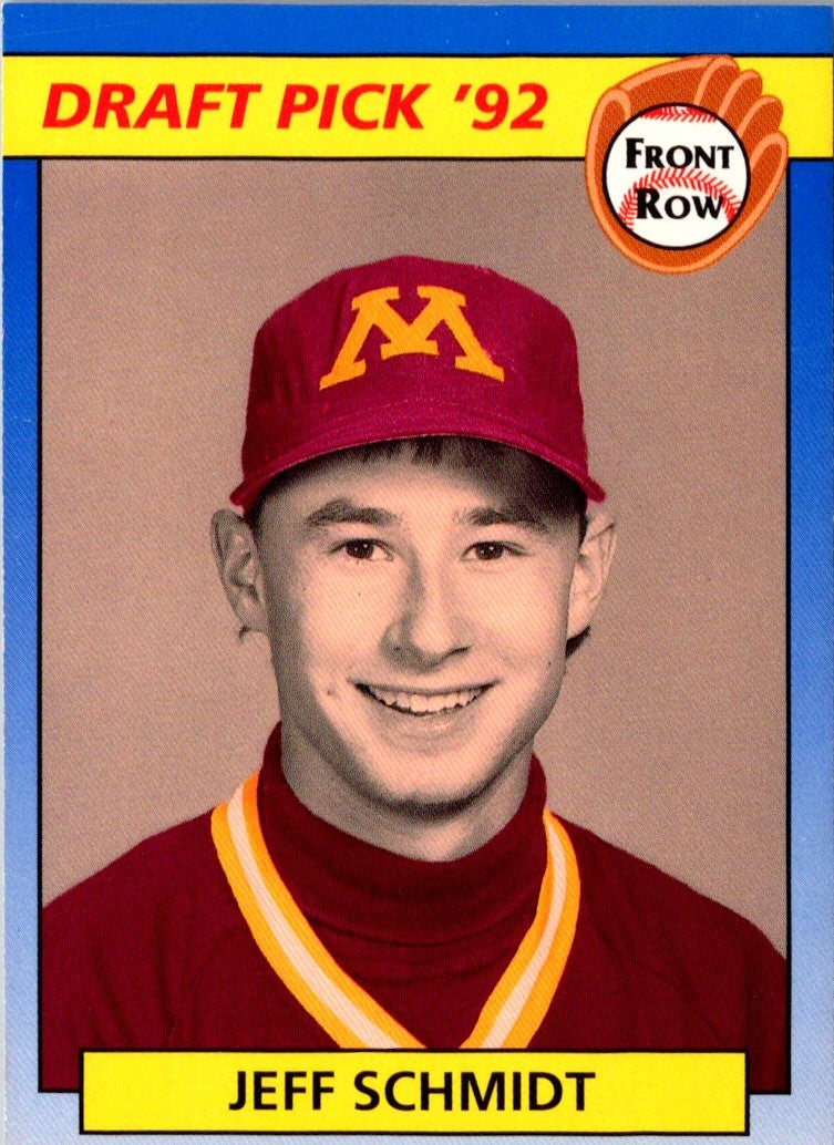 1992 Front Row Draft Picks Jeff Schmidt