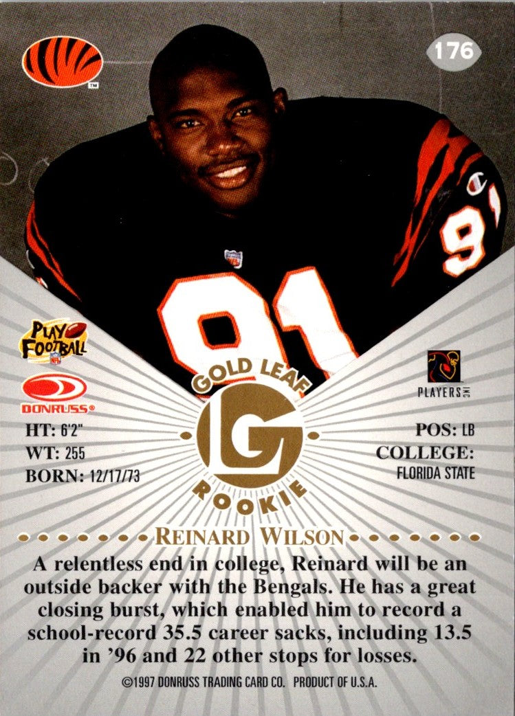 1997 Leaf Reinard Wilson