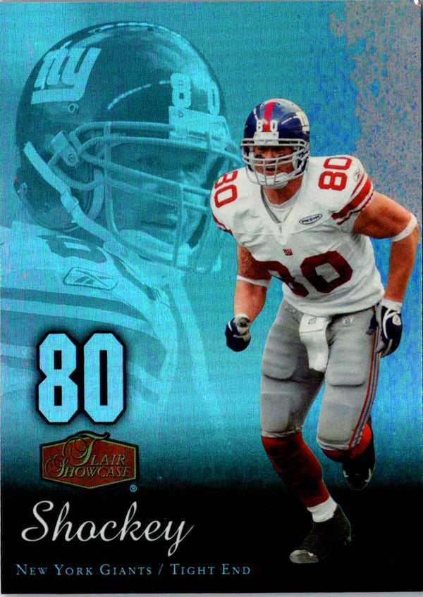 2006 Flair Showcase Jeremy Shockey #66