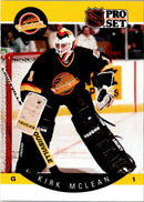 1990 Pro Set Kirk McLean