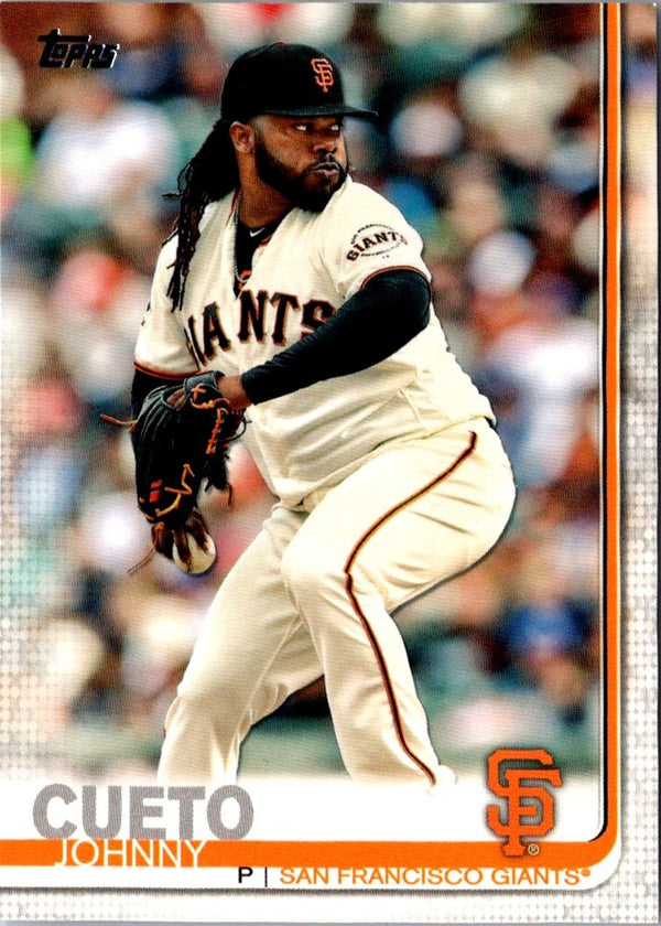 2019 Topps Johnny Cueto #154