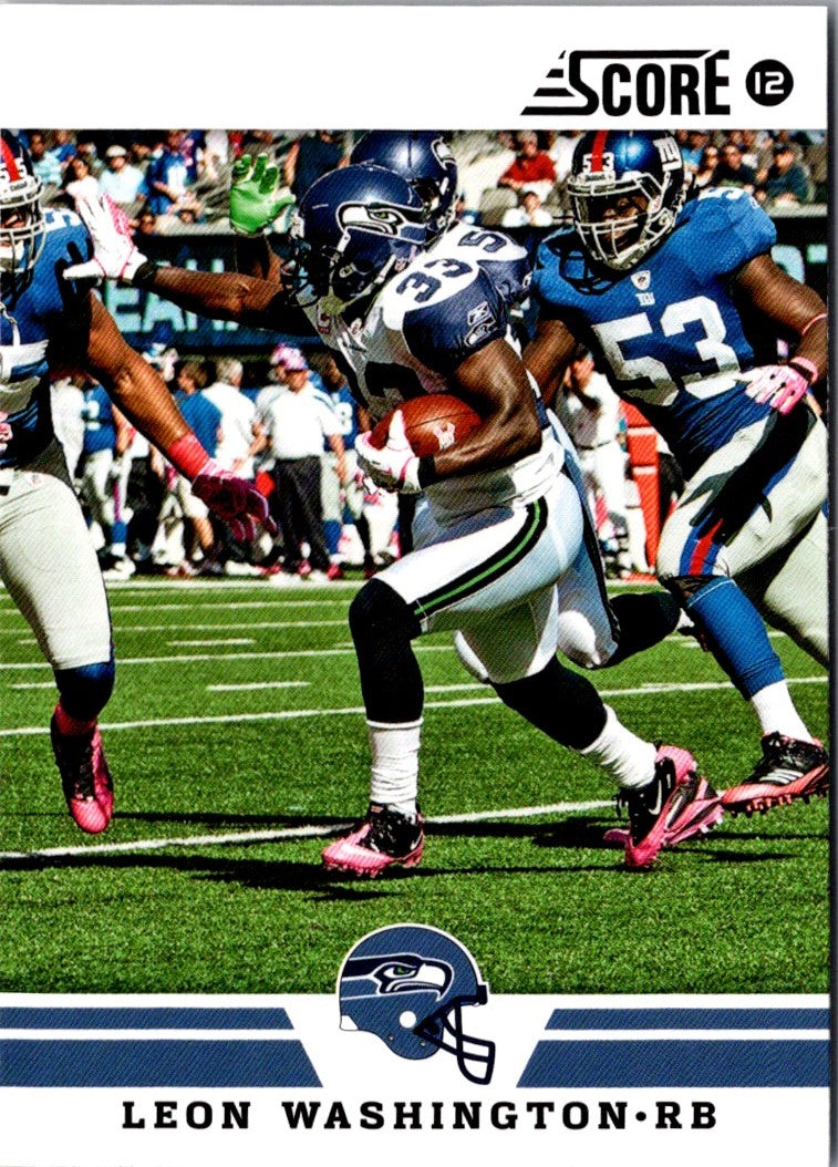 2012 Score Leon Washington