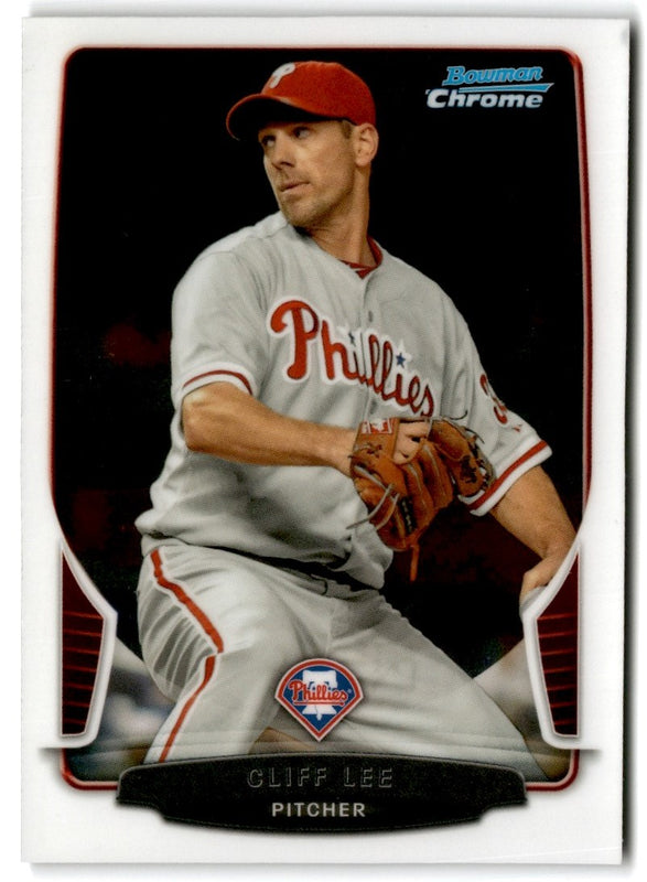 2013 Bowman Chrome Cliff Lee #180