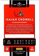 2017 Donruss Isaiah Crowell