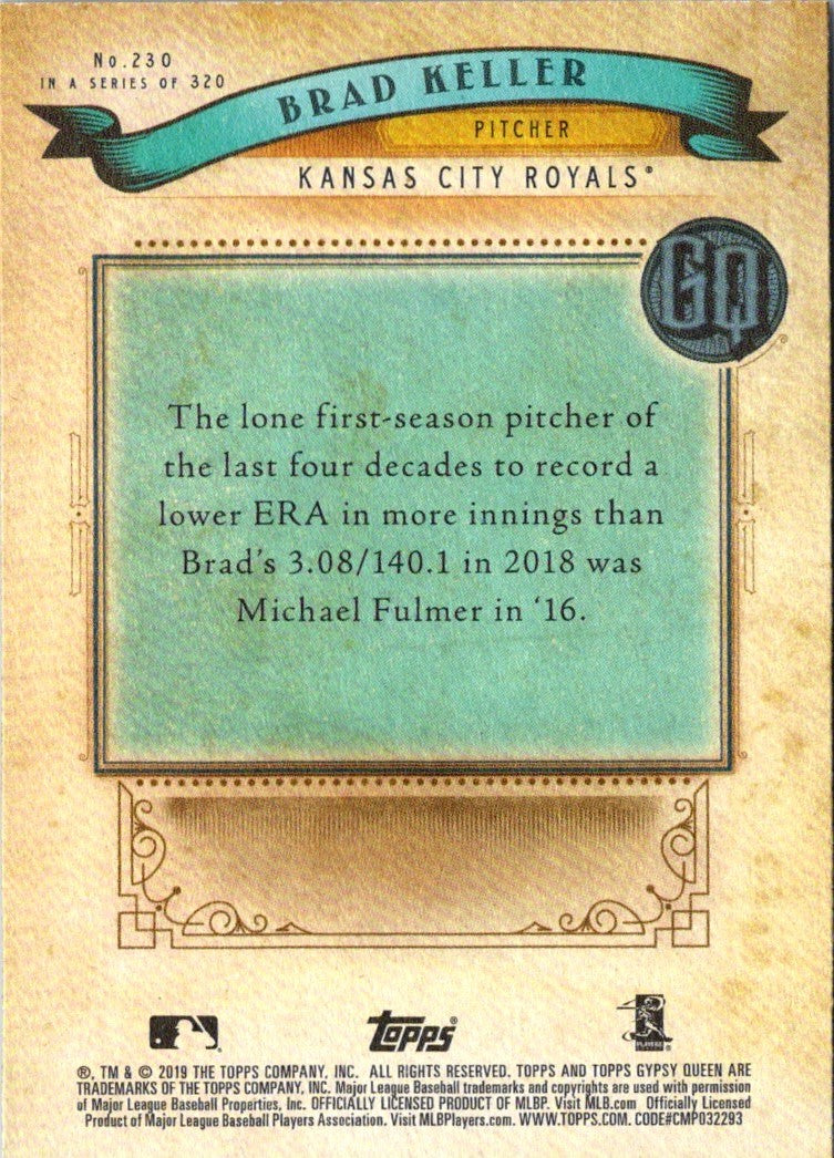 2019 Topps Gypsy Queen Brad Keller