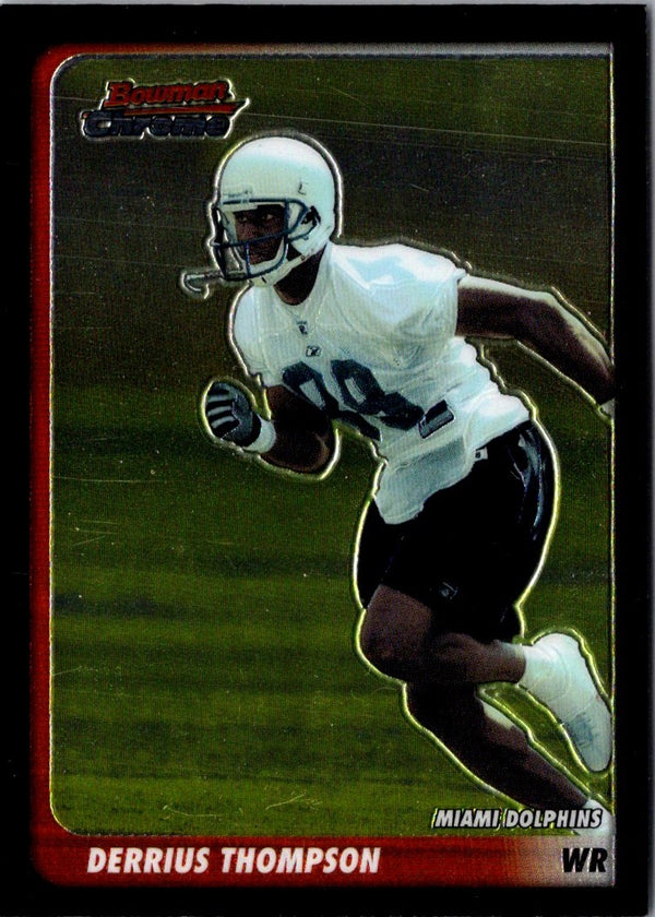 2003 Bowman Derrius Thompson #86