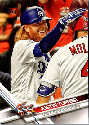 2017 Topps Update Justin Turner #US244