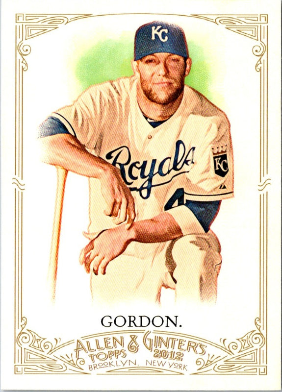 2012 Topps Allen & Ginter Alex Gordon #34