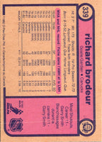 1982 O-Pee-Chee Richard Brodeur #339