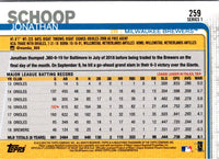 2019 Topps Jonathan Schoop #259