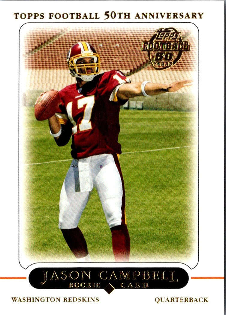 2005 Topps 50th Anniversary Rookies Jason Campbell