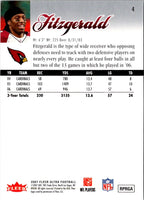 2007 Upper Deck Silver Larry Fitzgerald #4 /99