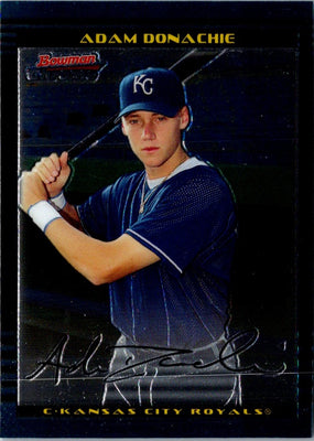 2001 Bowman Chrome Adam Piatt #BA-ADP Autograph