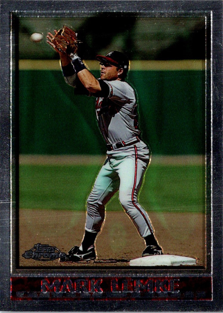 1998 Topps Chrome Mark Lemke