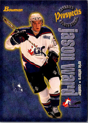 1997 Bowman CHL Jason Ward #129