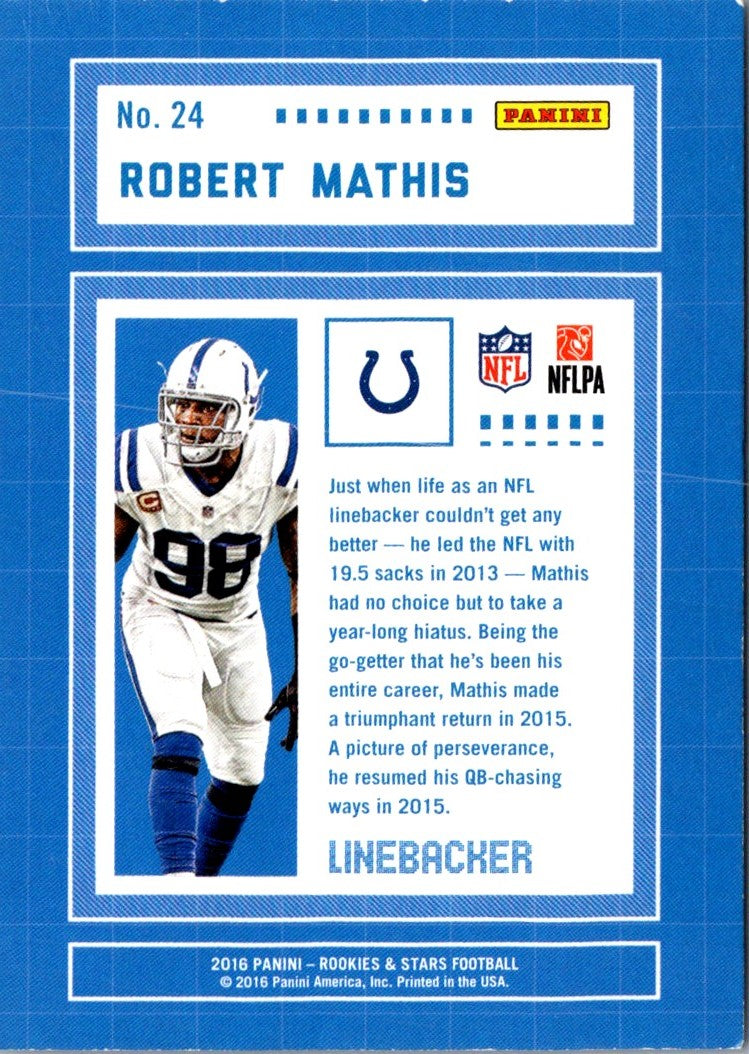 2016 Panini Robert Mathis