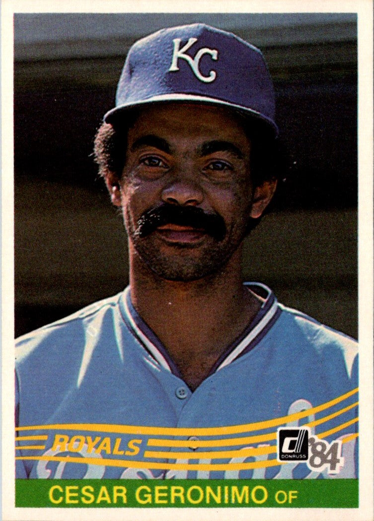 1984 Donruss Cesar Geronimo