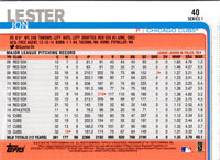 2019 Topps Jon Lester #40