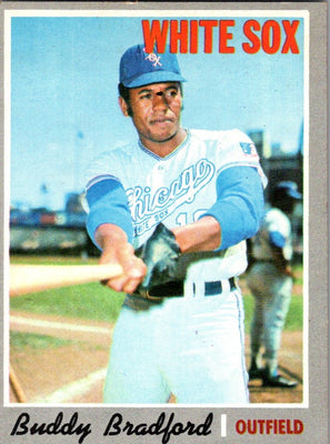 1970 Topps Buddy Bradford #299 EX-MT+