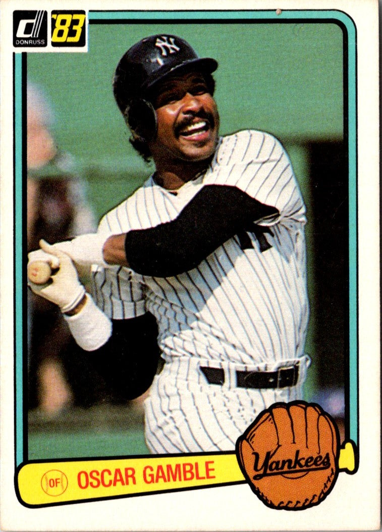 1983 Donruss Oscar Gamble