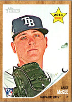 2011 Topps Heritage Jake McGee #19 Rookie