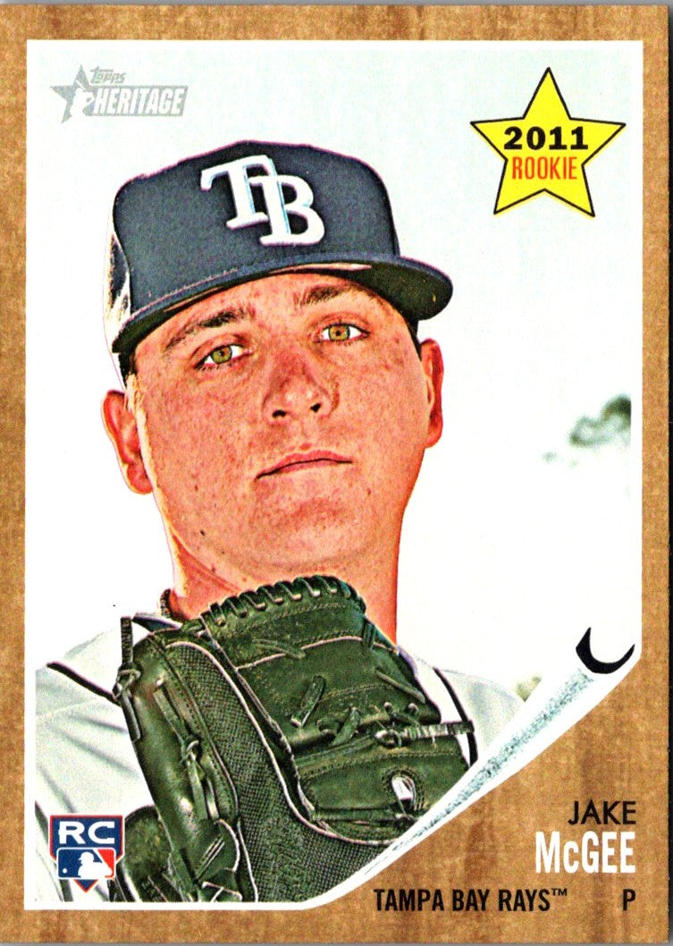 2011 Topps Heritage Jake McGee