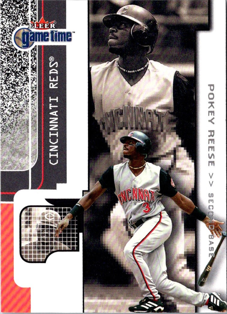 2001 Fleer Game Time Pokey Reese