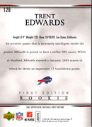 2007 Upper Deck First Edition Trent Edwards