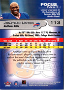 2000 Fleer Focus Jonathan Linton
