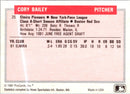 1991 ProCards Tomorrow's Heroes Cory Bailey