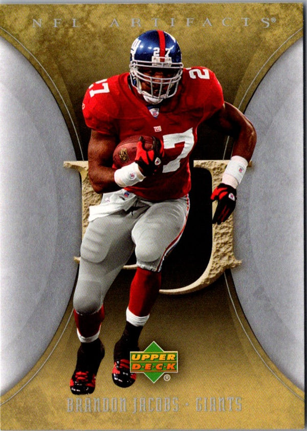 2007 Upper Deck Artifacts Brandon Jacobs #68