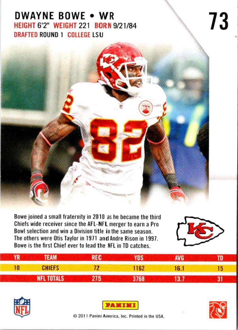 2011 Panini Certified Dwayne Bowe