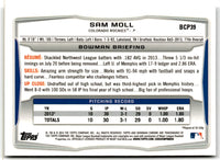 2014 Bowman Chrome Prospects Sam Moll #BCP39