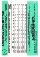 1984 Donruss Larry Biittner