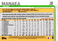 2019 Topps Sean Manaea #103