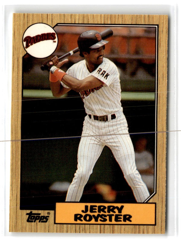 1987 Topps Tiffany Jerry Royster #403