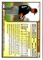 1999 Topps Traded Rookies Sean Spencer #T34 Rookie