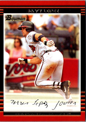 2002 Bowman Javy Lopez #17