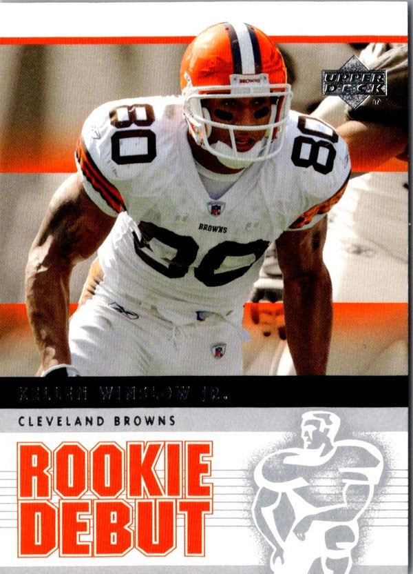 2005 Upper Deck Rookie Debut Kellen Winslow #22