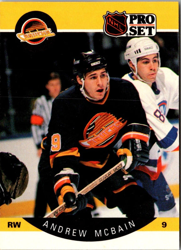 1990 Pro Set Andrew McBain #301A