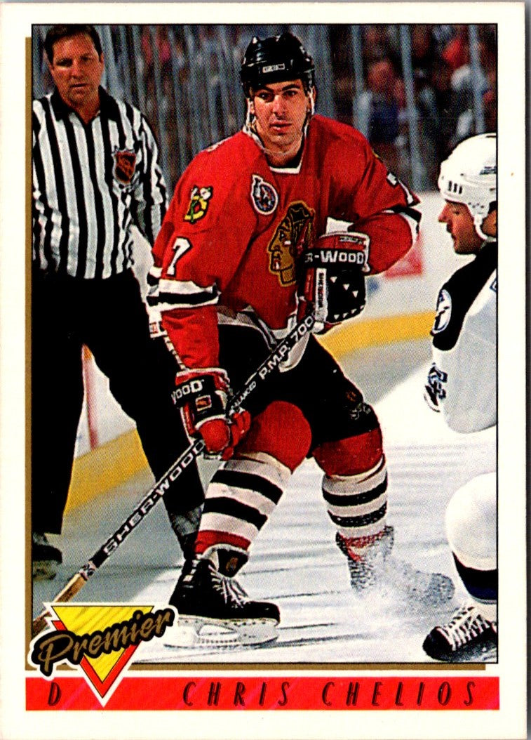 1993 O-Pee-Chee Premier Chris Chelios