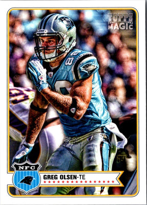 2012 Topps Magic Greg Olsen #186